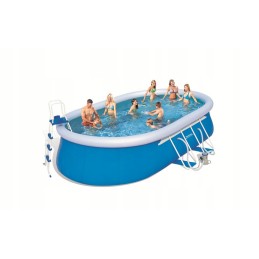 Bestway greitai tvirtinamas baseino putplasčio kilimėlis 610x366cm