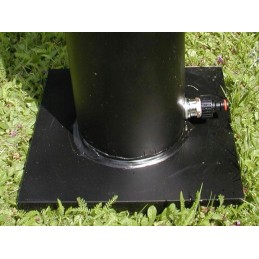 Solar garden shower standard