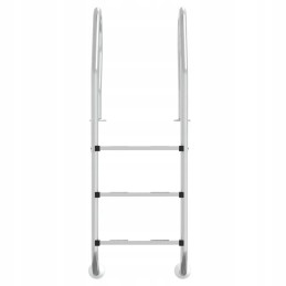 Basseini redel 54x38x158 cm, roostevaba teras