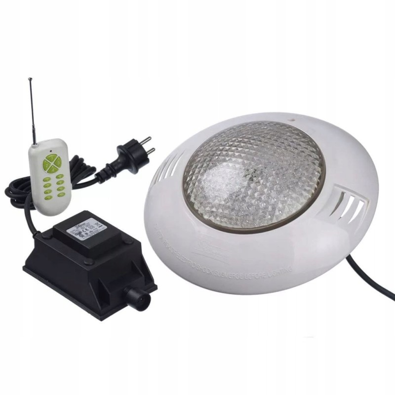 LED baseino lempa su nuotolinio valdymo pulteliu 406, įvairiaspalvė