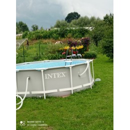 Rėmas sodo baseinas 366 x 99 cm 17in1 intex 26716 burbulų mašina