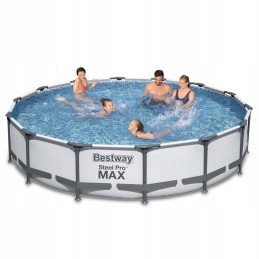 Frame garden pool 427 x 84 cm 9-in-1 set