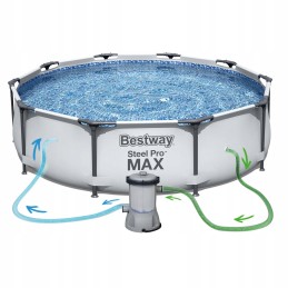 Bestway karkasa baseins ar sūkni 366x122cm 56420