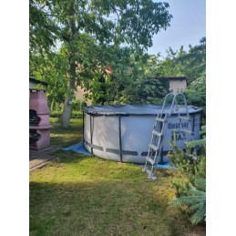 Bestway karkasa baseins ar sūkni 366x122cm 56420