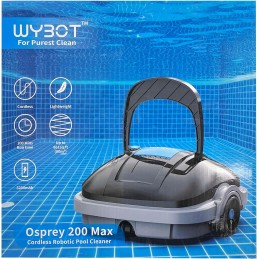 Wybot baseino valymo robotas, baseino dulkių siurblys