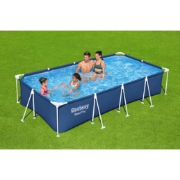 Bestway stačiakampio rėmo baseinas 400 x 211 cm