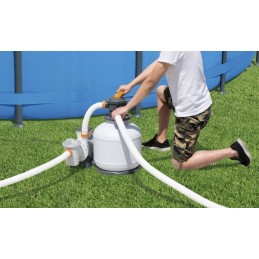 Sand pump for pools 11355l h bestway efficient
