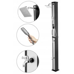 Garden solar shower with a 40l tank, sunny, portable, outdoor