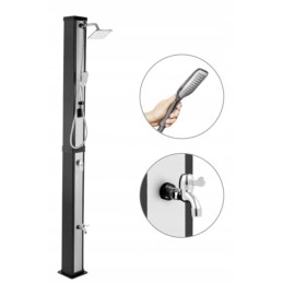 Garden solar shower with a 40l tank, sunny, portable, outdoor