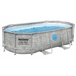 Bestway 56714 karkasinis baseinas su iliuminatoriumi 427x250x100cm