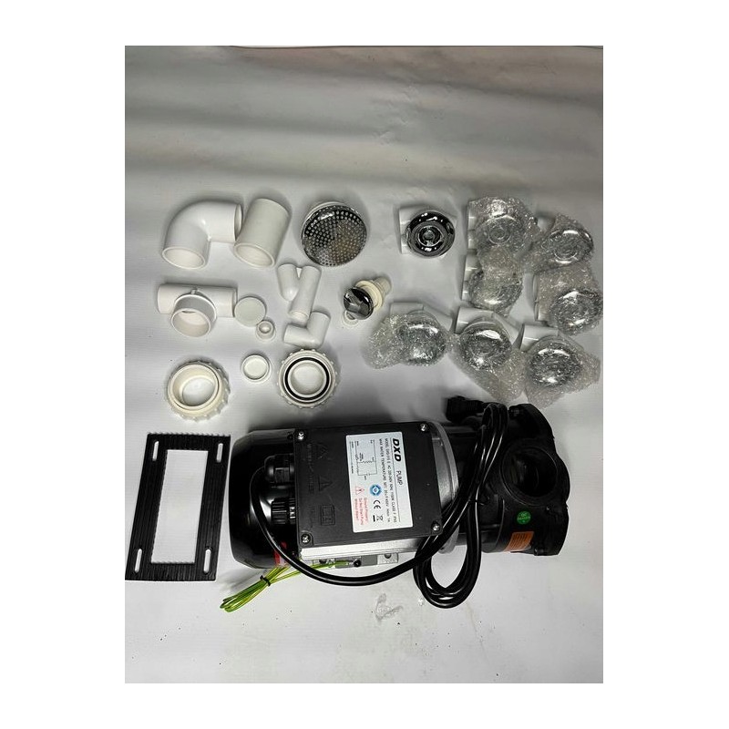 Hydromassage with 8 nozzles for garden tub, shower, jacuzzi, bathtub set