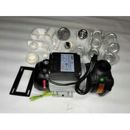 Hydromassage with 8 nozzles for garden tub, shower, jacuzzi, bathtub set