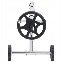 Vidaxl baseino uždengimo volas su plieniniu pagrindu 93177