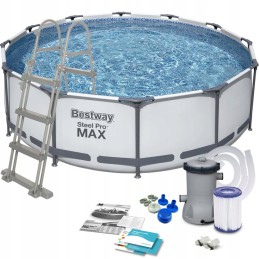 Frame garden pool 366 x 100 cm bestway 56418