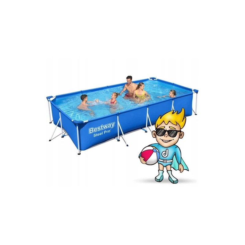 Baseinas ant rėmo su bestway filtru 4 x 2 11 m
