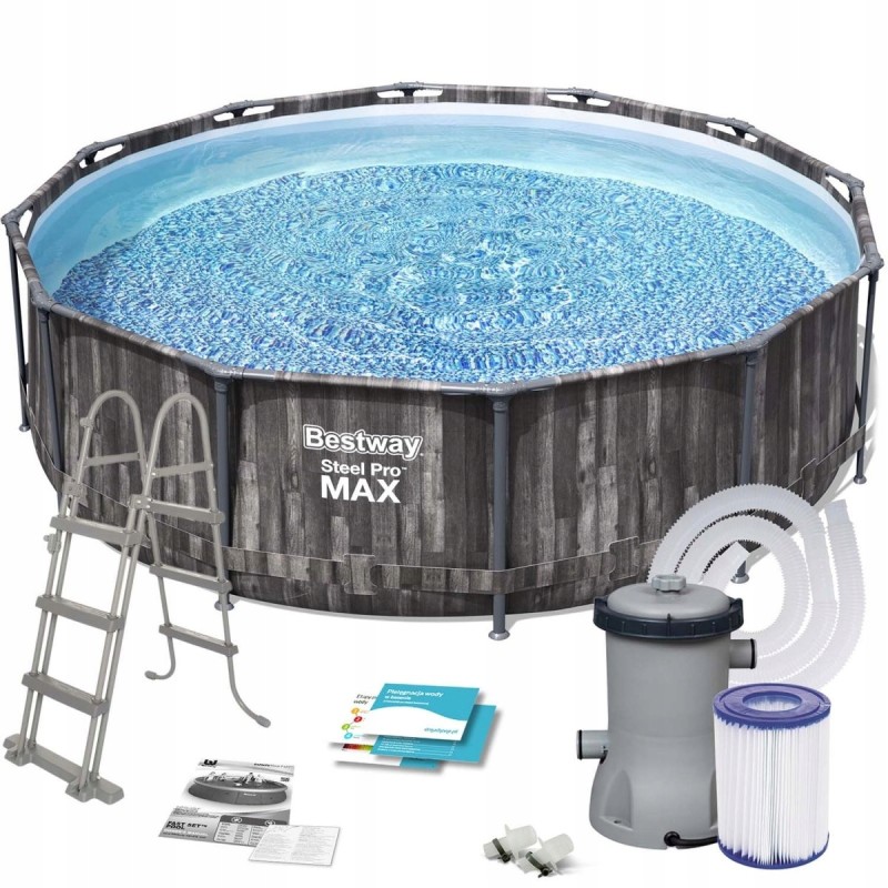 Bestway karkasinis baseinas su pompa 366x100 cm 5614x