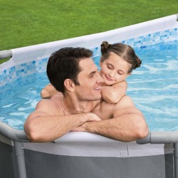 Plieninis sodo baseinas 305 x 200 x 84 cm 10in1 bestway 5614a