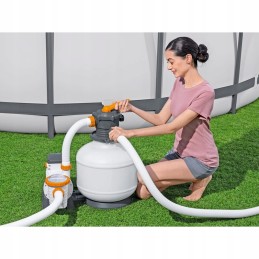 Bestway efektyvus smėlio siurblys baseinui, žarnų jungtys 11355 lh 58486