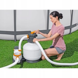 Bestway efektyvus smėlio siurblys baseinui, žarnų jungtys 11355 lh 58486