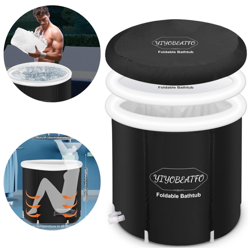 statinė maudynėms sode, maudymuisi, sulankstoma vonia, regeneracija, 300l