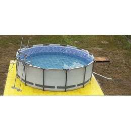 Tērauda dārza baseins 366 x 100 cm bestway 5641