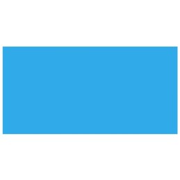 Vidaxl stačiakampė baseino danga 1200 x 600 cm pe mėlyna