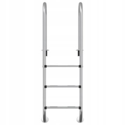 Baseino kopėčios 54x38x158 cm, nerūdijančio plieno