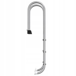 Baseino kopėčios 54x38x158 cm, nerūdijančio plieno