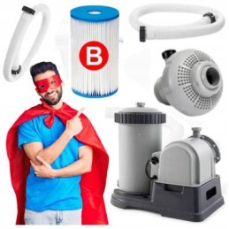 Intex vandens baseino filtro siurblys, aukštos kokybės baseino siurblys