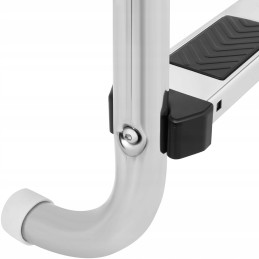 Roostevabast terasest basseiniredel, 4 astet, 1820 mm