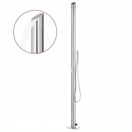 Aiadušš 220 cm, roostevaba teras