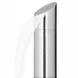 Garden shower 220 cm stainless steel