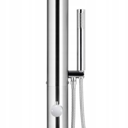 Sodo dušas 220 cm, nerūdijantis plienas