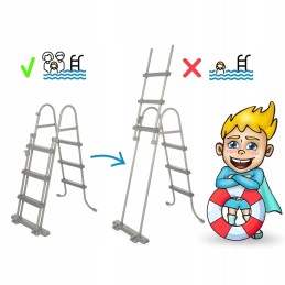 Plieninis sodo baseinas 427 x 107 cm 11in1 bestway 56950