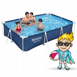 Frame garden pool 300 x 201 x 66 cm 16 in 1 bestway 56404n