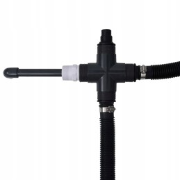 Vidaxl saulės baseino vandens šildytuvas, dvigubas, 150x75 cm