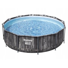 Steel pro max rėmo baseinas 366x100 imitacija dre