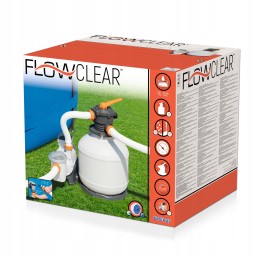 3000 gal bestway sand pool pump