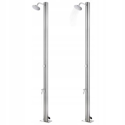 Lumarko garden shower 215 cm stainless steel