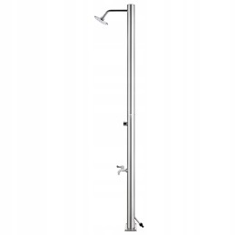 Lumarko garden shower 215 cm stainless steel