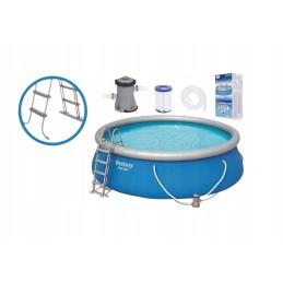 Bestway 57289 pripučiamas apvalus baseinas 457 x 122 cm