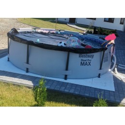 Bestawy 366x100cm frame garden pool set