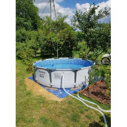 Bestawy 366x100cm frame garden pool set
