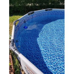 Bestawy 366x100cm frame garden pool set