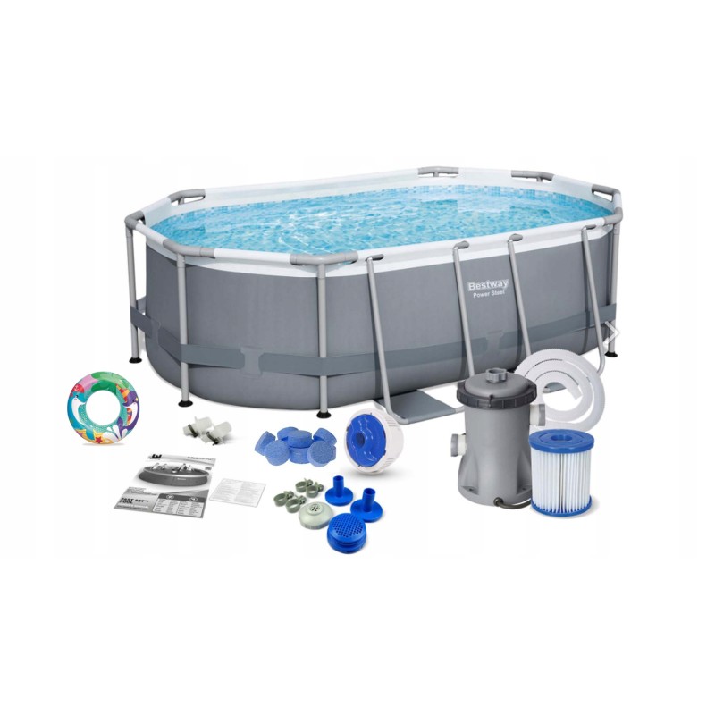 Bestway 5614a 12in1 rėmo baseinas 305x200x84cm
