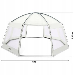 Pavėsinės paviljonas palapinės baseino dangtis sūkurinė vonia 58612