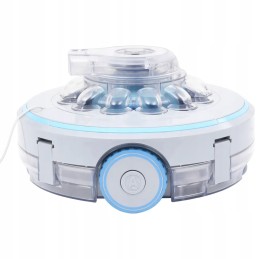 Wireless pool robot 31x17 5 cm blue gray