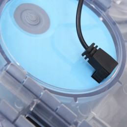 Wireless pool robot 31x17 5 cm blue gray