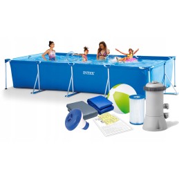 Sodo baseino rėmas 450x220x84 intex pilnas komplektas
