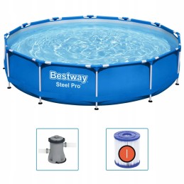 Bestway plieno pro baseinas su rėmu 366x76 cm